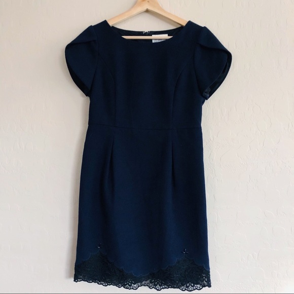 BB Junare Bonne Chance Navy Black Dress - Picture 1 of 7